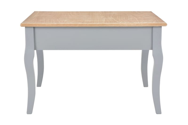 Soffbord grå 80x80x50 cm trä - Grå - Soffbord