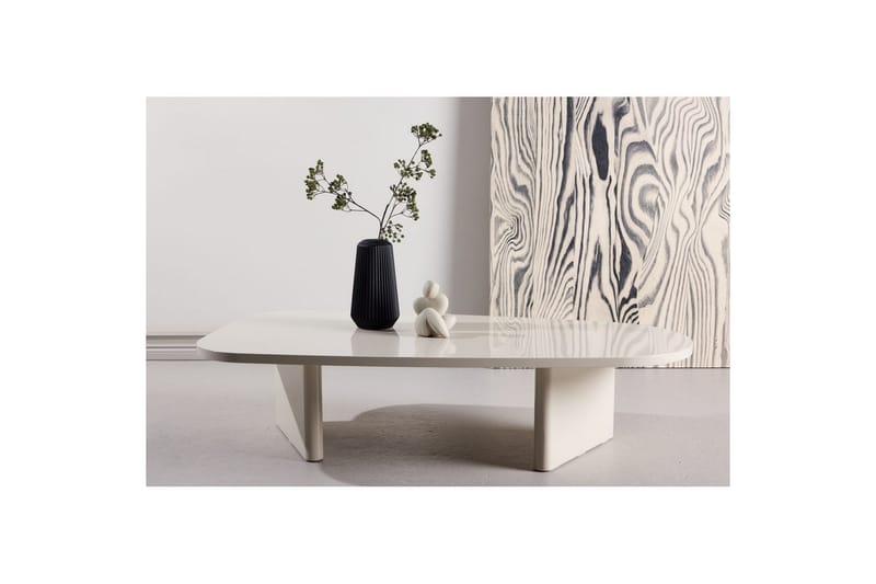 Soffbord Grönvik - Beige, 135 x 65 - Möbler - Bord & matgrupp - Soffbord