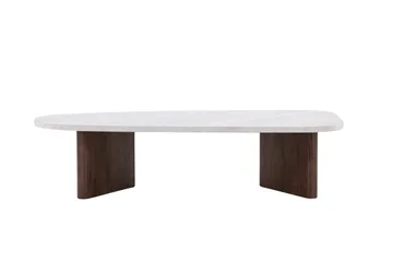 Grönvik Soffbord 130x65 cm - Ljusgrå - Möbler - Bord & matgrupp - Soffbord