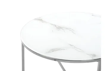 Gruenewald Soffbord Marmoreffekt - Vit - Möbler - Bord & matgrupp - Soffbord