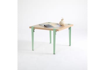 Soffbord Halicheron 60x60 cm Brun/Blå - Hanah Home - Möbler - Bord & matgrupp - Soffbord
