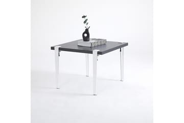 Soffbord Halicheron 60x60 cm Svart/Vit - Hanah Home - Möbler - Bord & matgrupp - Soffbord