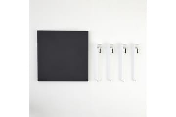Soffbord Halicheron 60x60 cm Svart/Vit - Hanah Home - Möbler - Bord & matgrupp - Soffbord