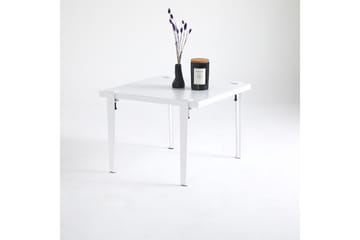 Soffbord Halicheron 60x60 cm Vit - Hanah Home - Möbler - Bord & matgrupp - Soffbord
