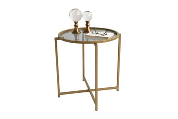 Hardinwre Soffbord 50 cm Runt 2-pack - Guld - Möbler - Bord & matgrupp - Soffbord