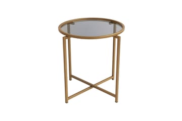 Hardinwre Soffbord 50 cm Runt 2-pack - Guld - Möbler - Bord & matgrupp - Soffbord