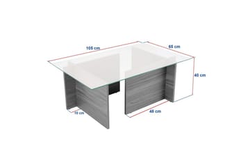 Soffbord Haruto Antracit - Antracit - Möbler - Bord & matgrupp - Soffbord