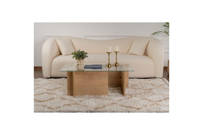 Soffbord Haruto Honey Oak - Honey Oak - Möbler - Bord & matgrupp - Soffbord