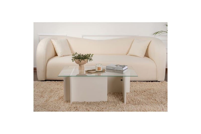 Soffbord Haruto Trä Vit - Trä Vit - Möbler - Bord & matgrupp - Soffbord