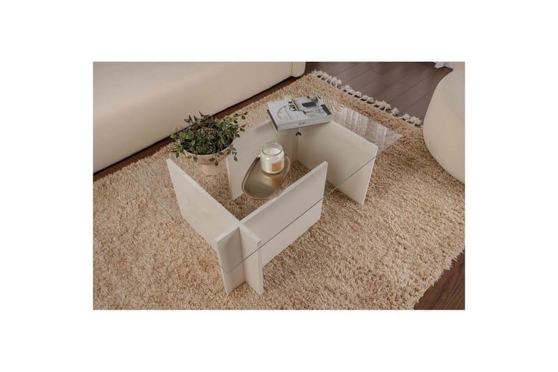 Soffbord Haruto Trä Vit - Trä Vit - Möbler - Bord & matgrupp - Soffbord