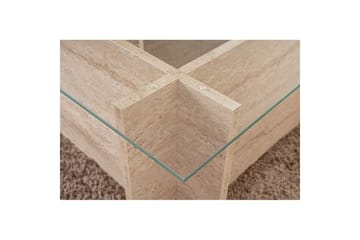 Soffbord Haruto Travertin - Travertin - Möbler - Bord & matgrupp - Soffbord