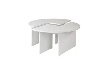 Soffbord Haruya Naturlig Vit