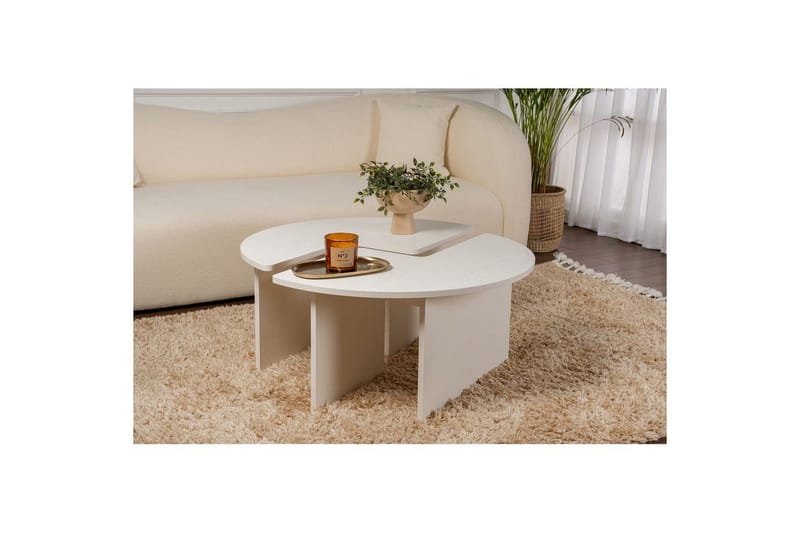 Soffbord Haruya Trä Vit - Trä Vit - Möbler - Bord & matgrupp - Soffbord