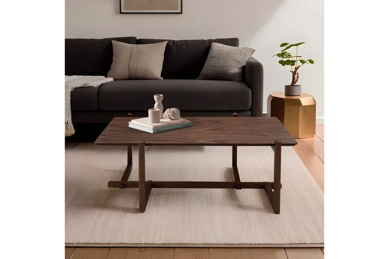 Soffbord Harven Valnöt - Mediumfärgat trä - Möbler - Bord & matgrupp - Soffbord
