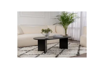 Soffbord Hasina Trä Svart - Trä Svart - Möbler - Bord & matgrupp - Soffbord