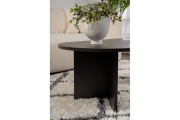 Soffbord Hasina Trä Svart - Trä Svart - Möbler - Bord & matgrupp - Soffbord