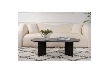 Soffbord Hasina Trä Svart - Trä Svart - Möbler - Bord & matgrupp - Soffbord