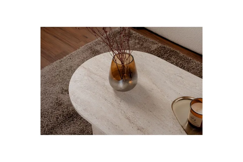 Soffbord Hasina Travertin - Travertin - Möbler - Bord & matgrupp - Soffbord