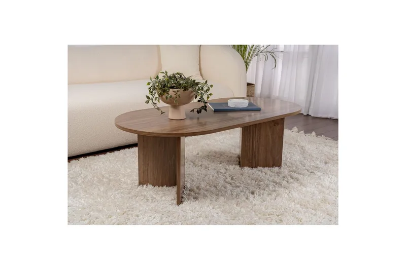 Soffbord Hasina Valnöt - Valnöt - Möbler - Bord & matgrupp - Soffbord