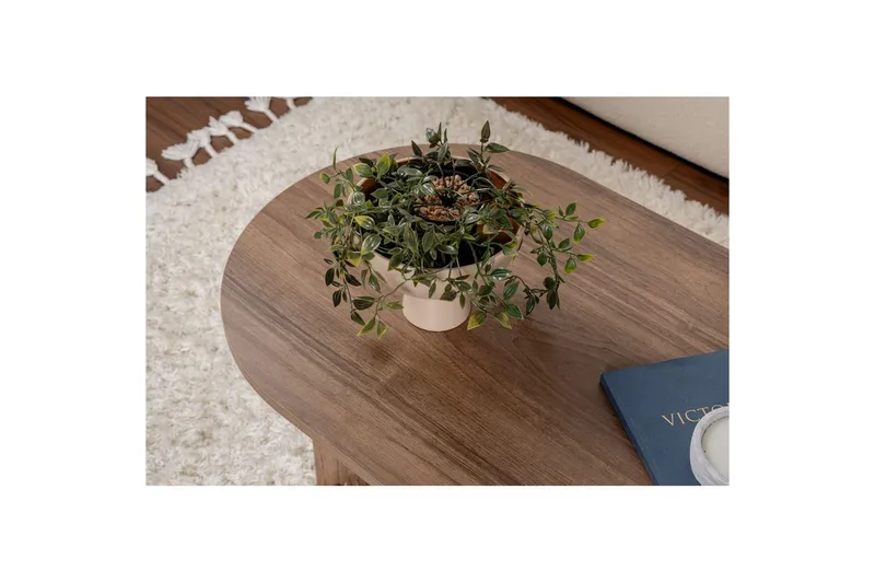 Soffbord Hasina Valnöt - Valnöt - Möbler - Bord & matgrupp - Soffbord