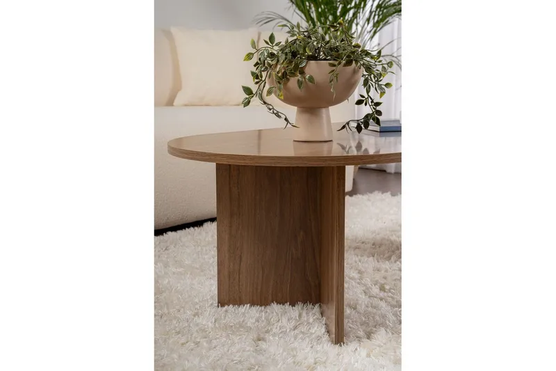 Soffbord Hasina Valnöt - Valnöt - Möbler - Bord & matgrupp - Soffbord