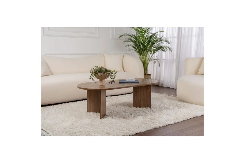Soffbord Hasina Valnöt - Valnöt - Möbler - Bord & matgrupp - Soffbord