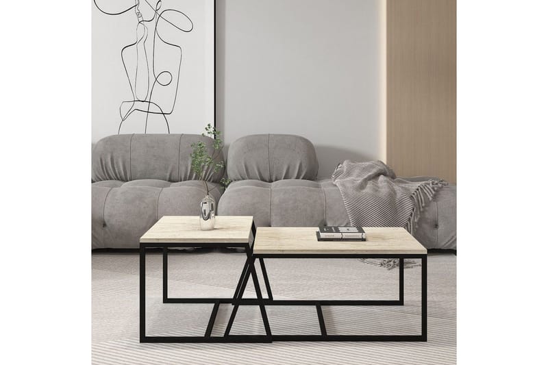 Soffbord Hebamal Travertin - Natur - Möbler - Bord & matgrupp - Soffbord