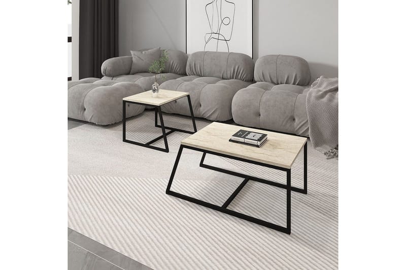 Soffbord Hebamal Travertin - Natur - Möbler - Bord & matgrupp - Soffbord