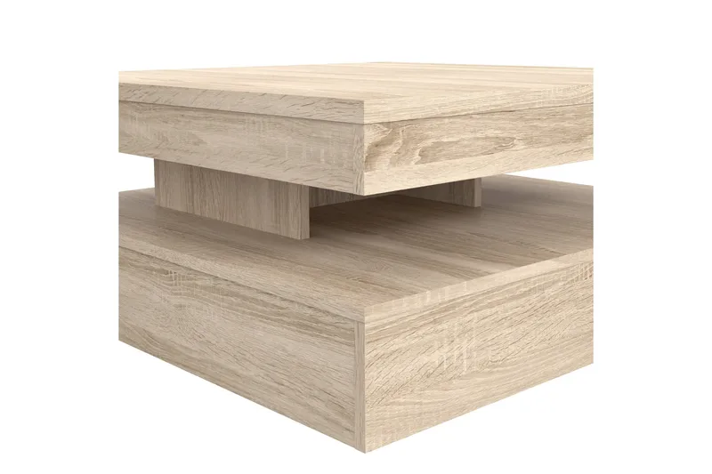 Holmeswood Soffbord 78 cm med Förvaring Hylla - Brun - Möbler - Bord & matgrupp - Soffbord - Soffbord med förvaring