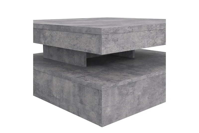 Holmeswood Soffbord 78 cm med Förvaring Hylla - Ljusgrå - Möbler - Bord & matgrupp - Soffbord - Soffbord med förvaring