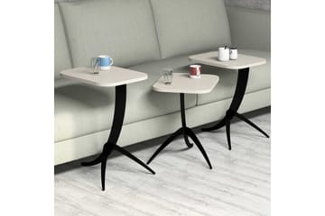 Hovdane Satsbord 45 cm 3 Bord - Vit - Möbler - Bord & matgrupp - Soffbord