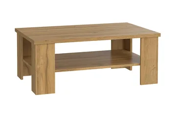 Hovencamp Soffbord 107 cm med Förvaring Hylla - Brun - Möbler - Bord & matgrupp - Soffbord - Soffbord med förvaring