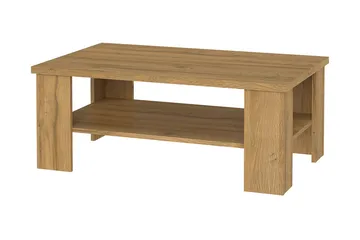 Hovencamp Soffbord 107 cm med Förvaring Hylla - Brun - Möbler - Bord & matgrupp - Soffbord - Soffbord med förvaring