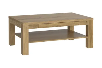 Hovencamp Soffbord 110 cm med Förvaring Hylla - Brun - Möbler - Bord & matgrupp - Soffbord - Soffbord med förvaring