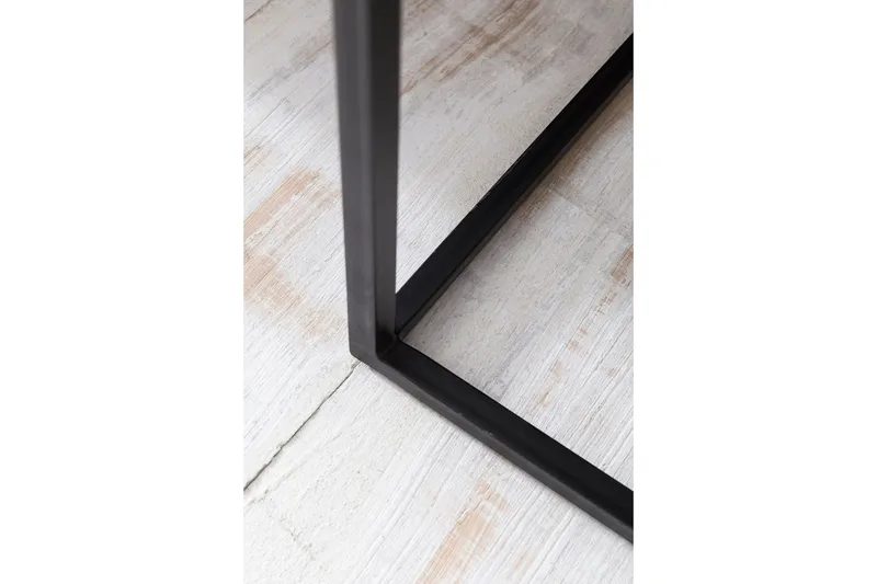 Hoysradt Satsbord 30 cm 2 Bord - Massivt Trä/Brun/Svart - Möbler - Bord & matgrupp - Soffbord