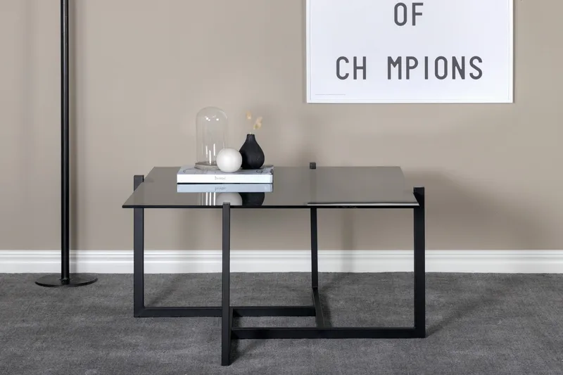 Hybrid Soffbord 80x80 cm - Grå - Möbler - Bord & matgrupp - Soffbord