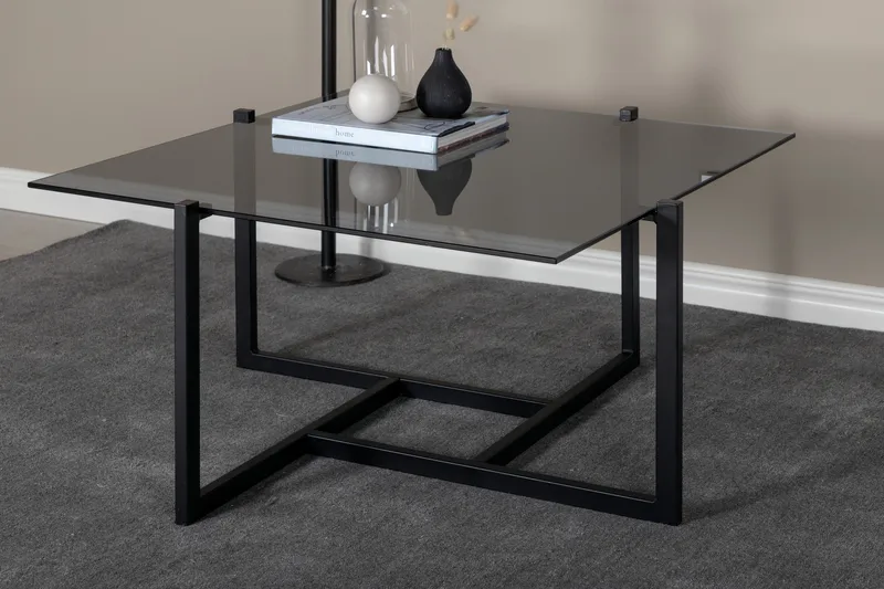 Hybrid Soffbord 80x80 cm - Grå - Möbler - Bord & matgrupp - Soffbord