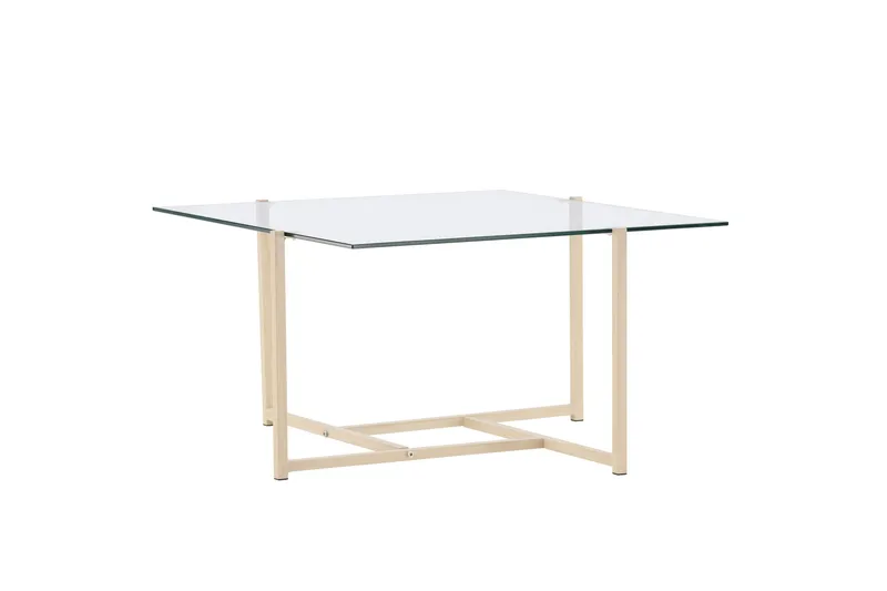 Hybrid Soffbord 80x80 cm - Transparent - Möbler - Bord & matgrupp - Soffbord