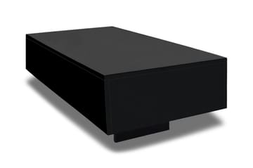 Soffbord i högglans svart