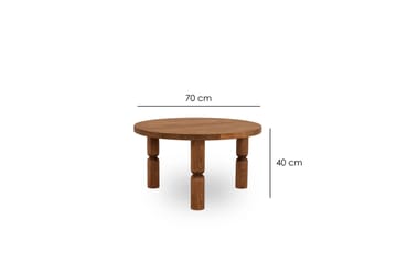 Ida Soffbord 70 cm - Brun - Möbler - Bord & matgrupp - Soffbord