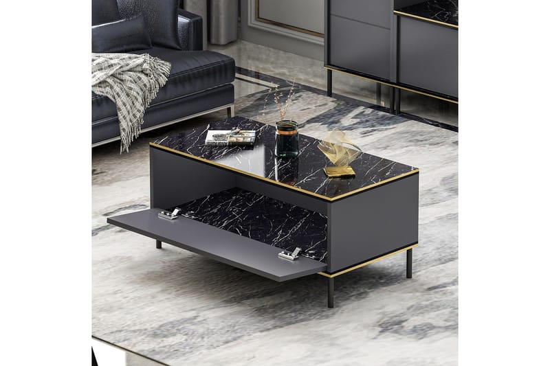 Imaj Soffbord 90 cm - Antracit - Möbler - Bord & matgrupp - Soffbord