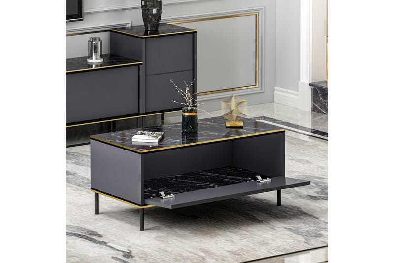 Imaj Soffbord 90 cm - Antracit - Möbler - Bord & matgrupp - Soffbord