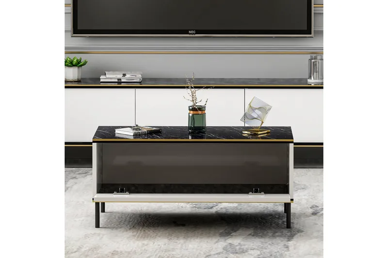 Imaj Soffbord 90 cm - Vit - Möbler - Bord & matgrupp - Soffbord