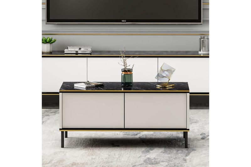 Imaj Soffbord 90 cm - Vit - Möbler - Bord & matgrupp - Soffbord