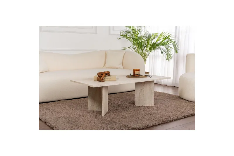 Soffbord Isami Travertin - Travertin - Möbler - Bord & matgrupp - Soffbord