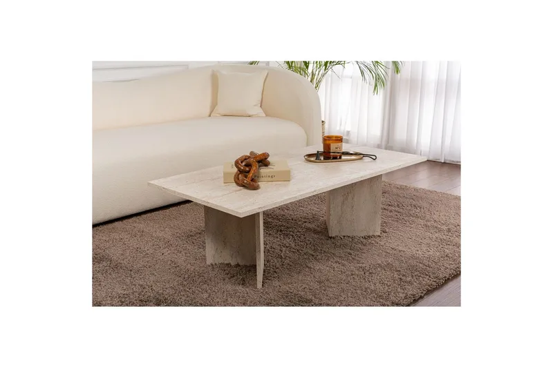 Soffbord Isami Travertin - Travertin - Möbler - Bord & matgrupp - Soffbord