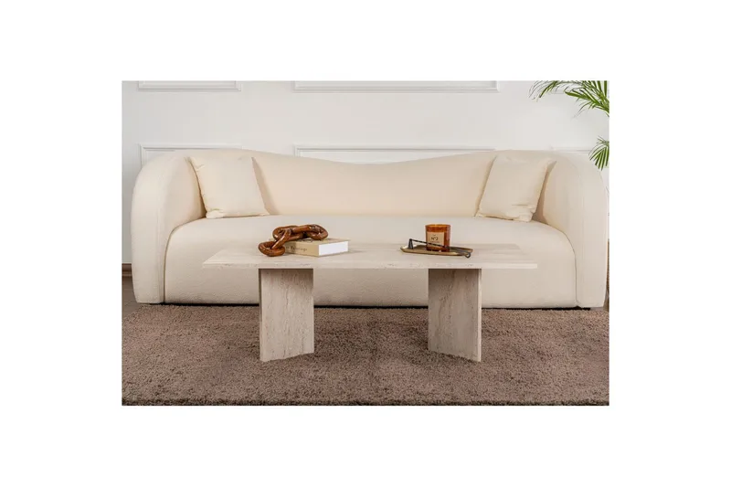 Soffbord Isami Travertin - Travertin - Möbler - Bord & matgrupp - Soffbord