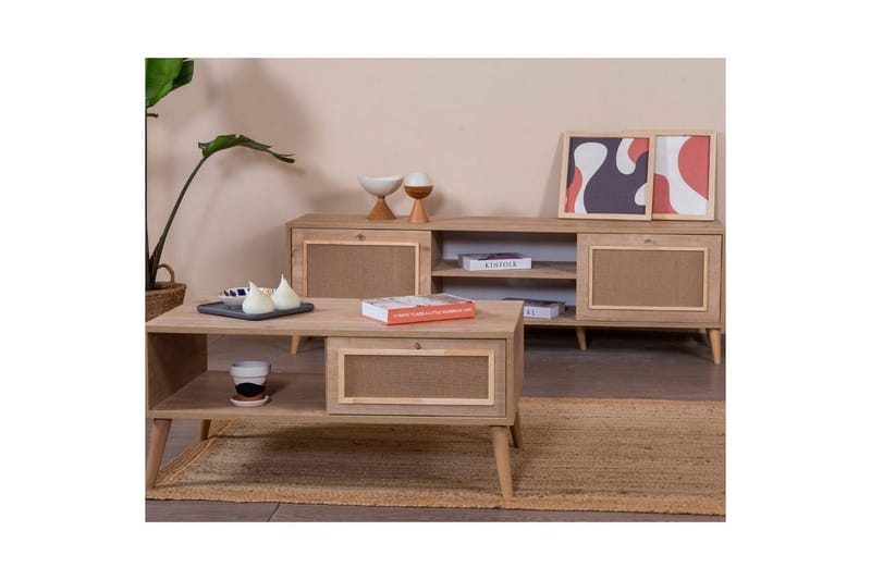 Soffbord Jatinder Ek - Ek - Möbler - Bord & matgrupp - Soffbord