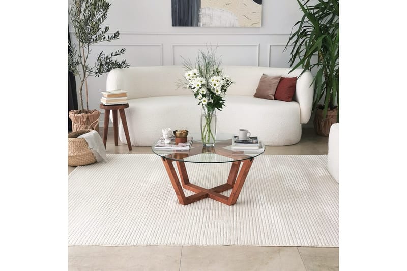 Kafrein Soffbord 75x35x75 cm - Brun - Möbler - Bord & matgrupp - Soffbord