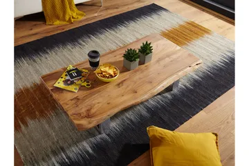 Kaiya Soffbord 115 cm - Akacia/krom - Möbler - Bord & matgrupp - Soffbord